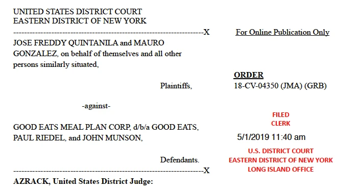 Wage theft lawsuit won