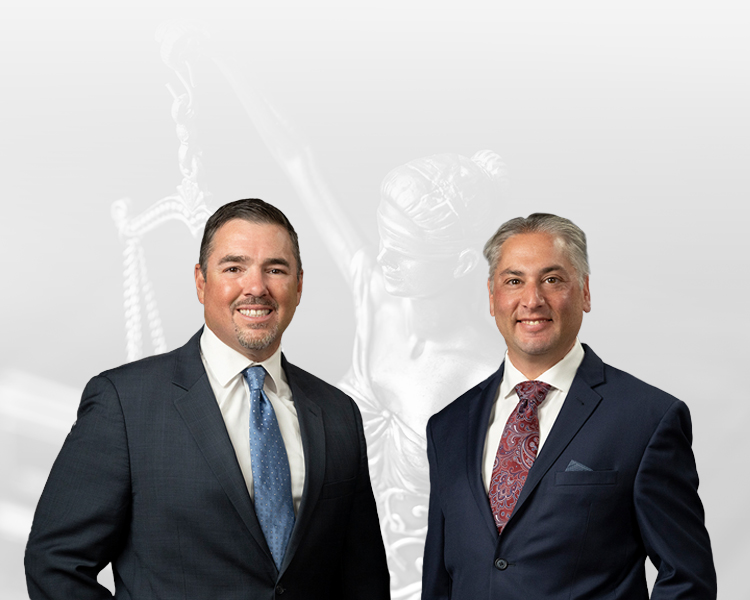 Photo of Peter J. Famighetti and Matthew Weinick