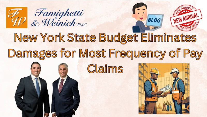Frequency of Pay Claims in New York